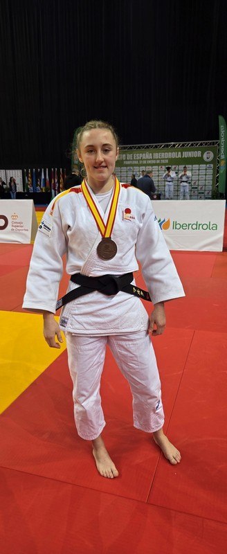 MARTA BEORLEGUI, MEDALLA DE BRONCE EN EL CAMPEONATO DE ESPA&Ntilde;A DE JUDO JUNIOR IBERDROLA 2026